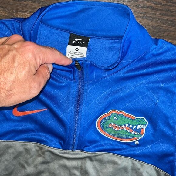 Rare Nike Elite 2006 2007 NCAA Champions Florida Gators basketball T neck Shirt - Picture 3 of 6
